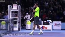 Arjantinli golcü tenis kortunda!