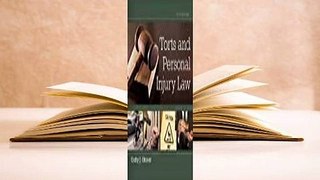 Torts and Personal Injury Law  Best Sellers Rank : #4