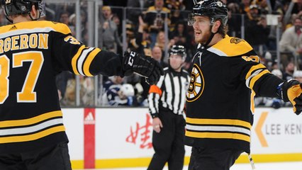 Pastrnak reaches 35 goals with hat trick vs Jets