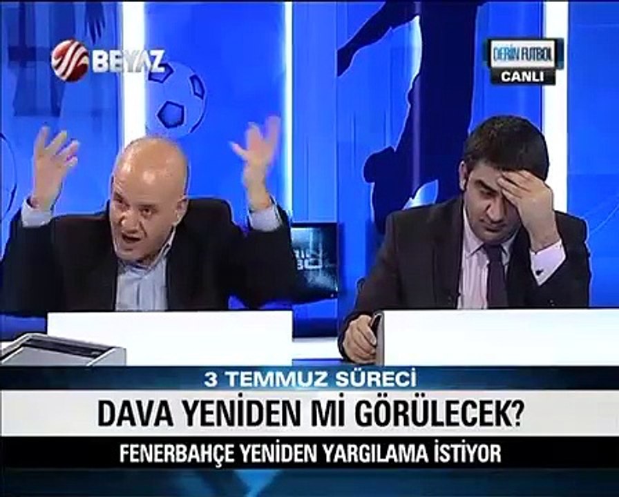Ahmet Çakar canlı yayını terk etti!
