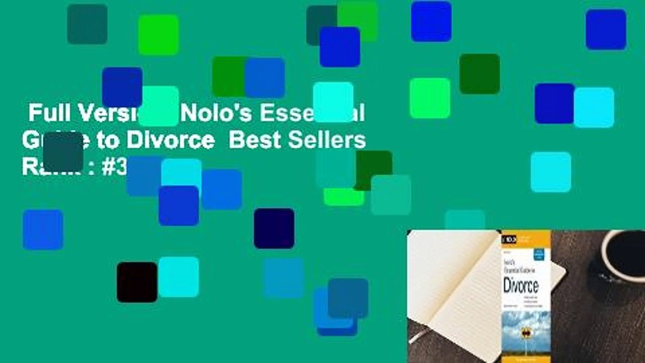 Full Version  Nolo's Essential Guide to Divorce  Best Sellers Rank : #3