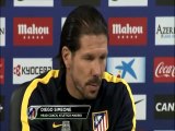 Simeone - Real Madrid favori