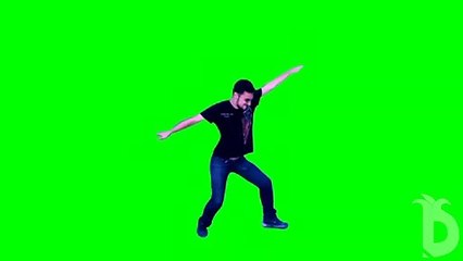 Green screen dancing video