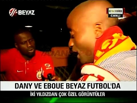 Eboue coştu: 'Hasan abi, Tafi abi, abi, abi...'