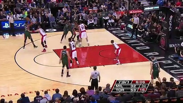Milwaukee Bucks 83-124 Toronto Raptors