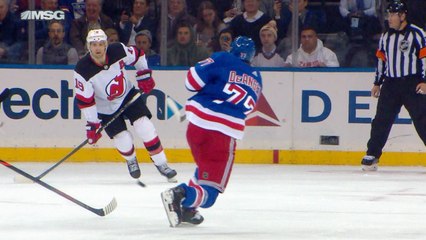 DeAngelo's first career hatty burns the Devils