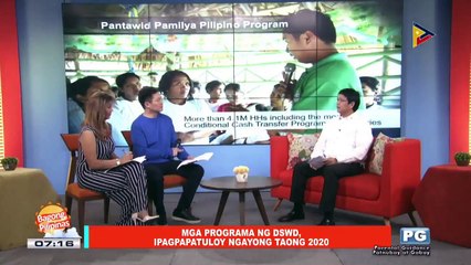 ON THE SPOT: Mga programa ng DSWD, ipagpapatuloy ngayong taong 2020