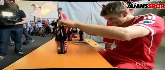 Guardiola ‘nın bira keyfi!