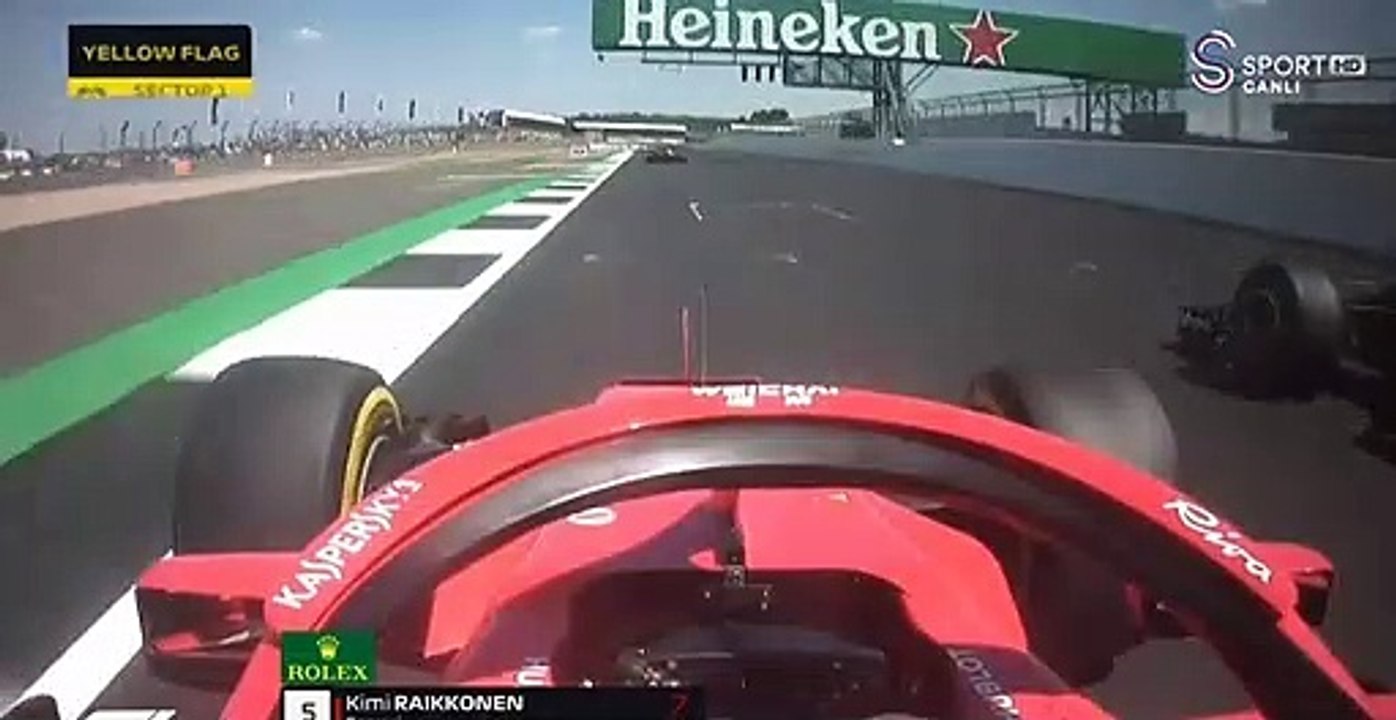 Formula 1'de Büyük Britanya Grand Prix'sini Ferrari pilotu Sebastian Vettel kazandı