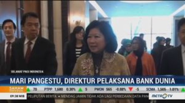Mari Pangestu Ditunjuk Jadi Direktur Pelaksana Bank Dunia