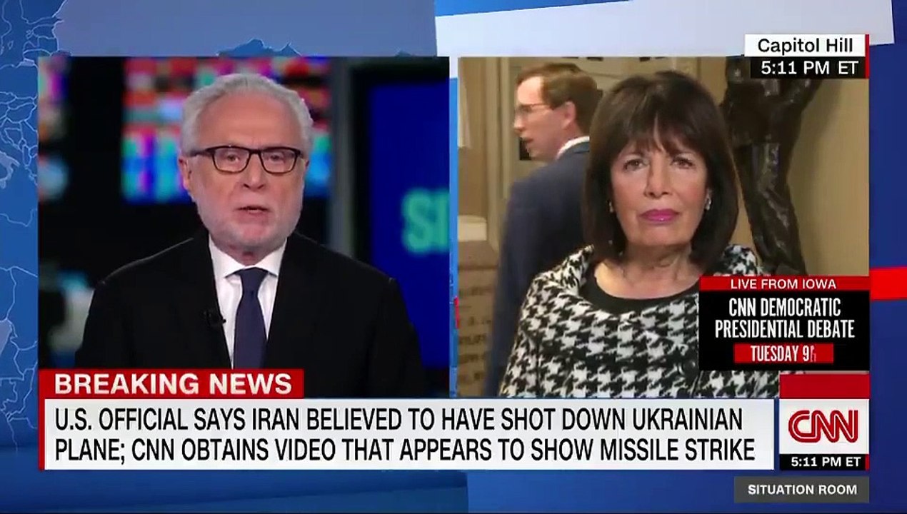 Deranged Democrat blames Trump for Iran shooting down Ukrainian airliner