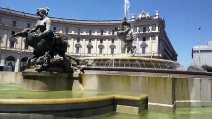 Piazza della Repubblica Fountain | Rome Top Tourist Places | ITALY