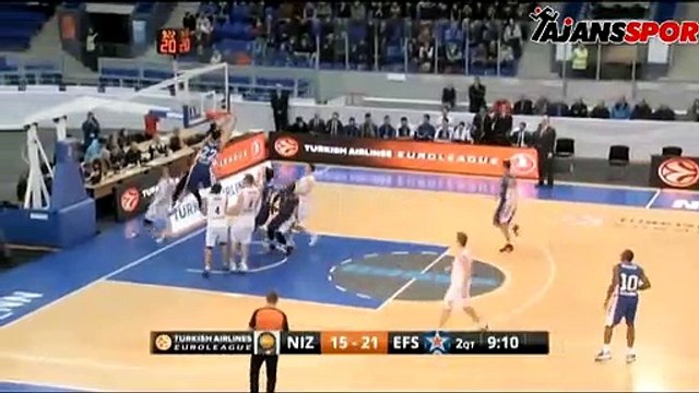 Anadolu Efes rahat kazandı.. Nizhny 66 - 76 Anadolu Efes