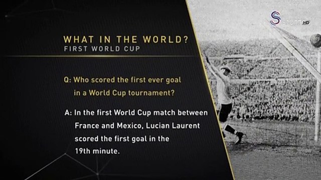 dünya kupasının ilk golü