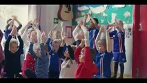 Coca Cola'nın geçen hafta İzlanda'da yayınlamaya başladığı Dünya Kupası temalı reklam filmi