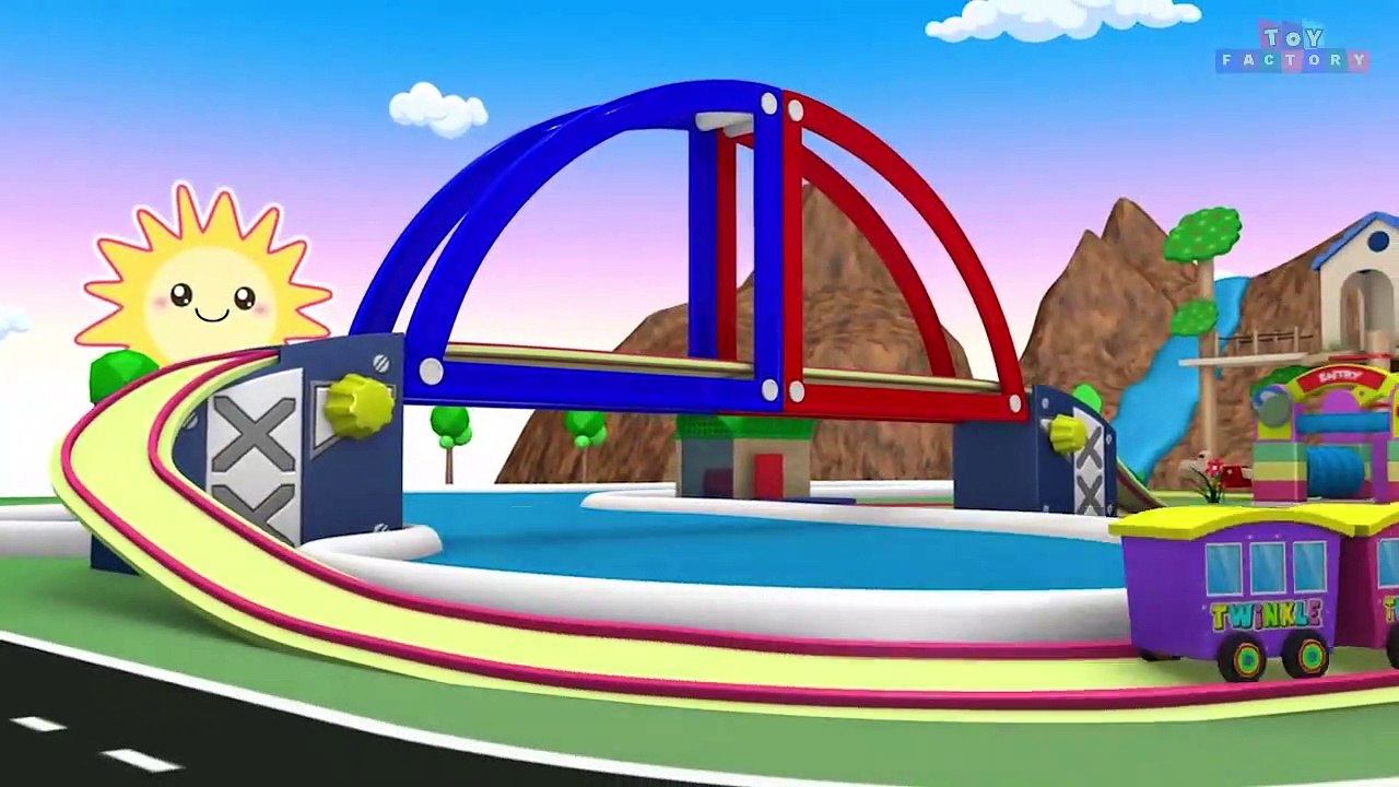 Thomas the Train Cartoon - Train Kids Toy Factory Cartoon Train FOR KIDS_HD