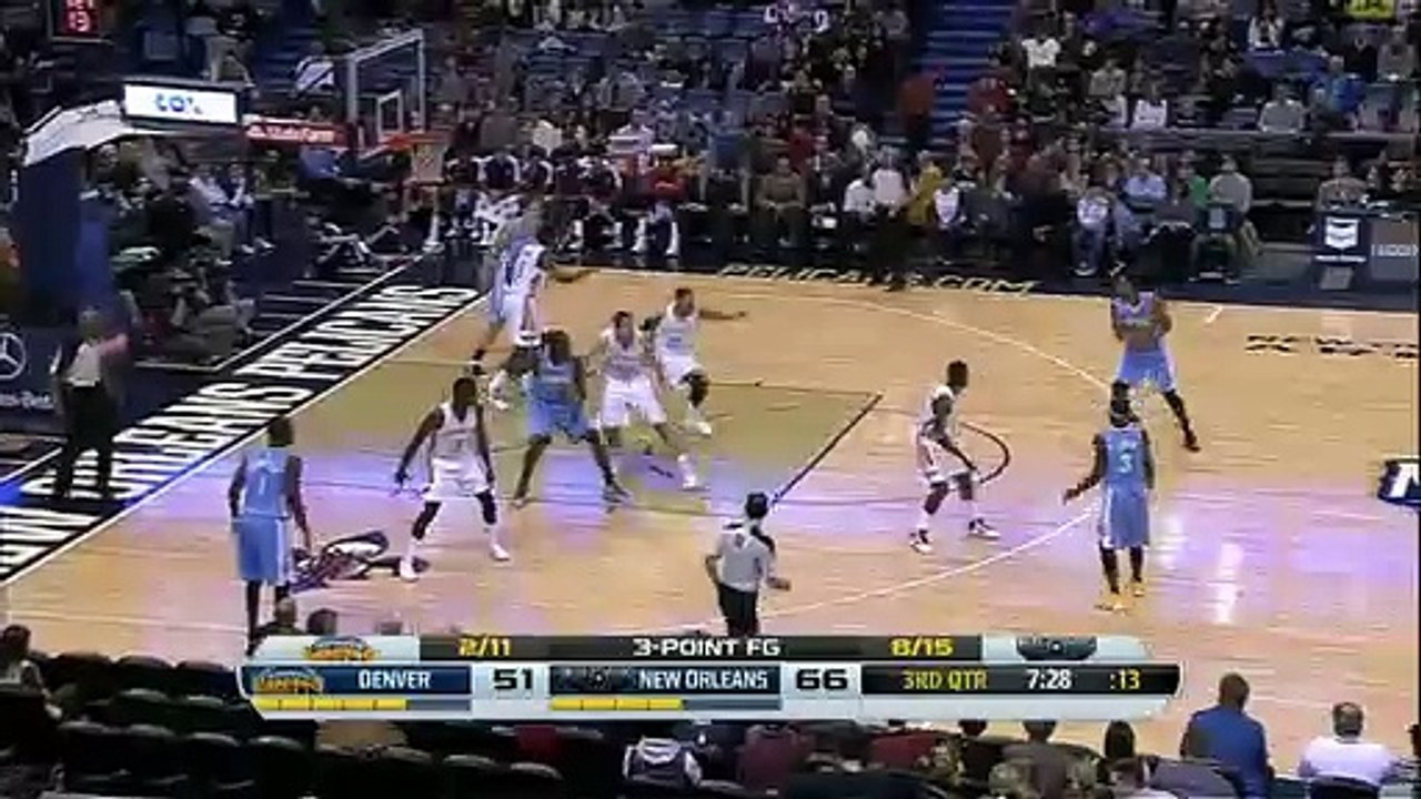 Denver Nuggets 89-105 New Orleans Pelicans