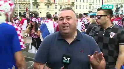 Hırvat taraftarlar Beşiktaş tezzhuratı