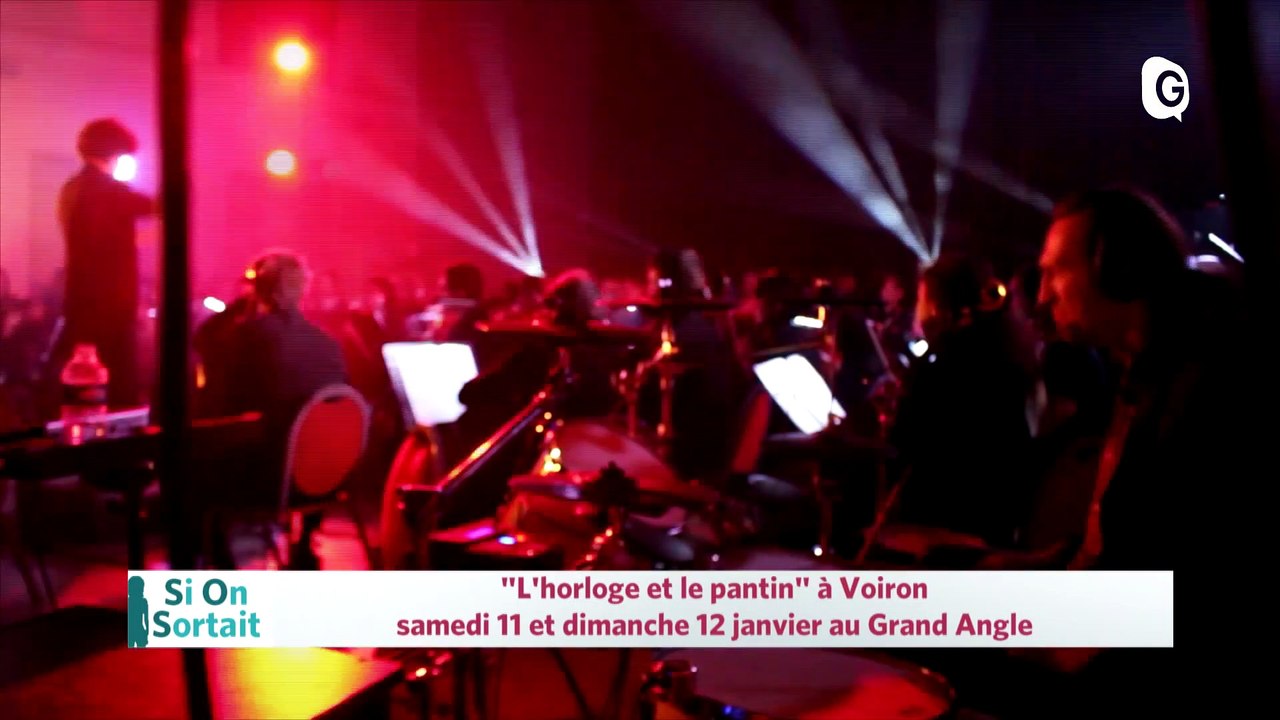 10 JANVIER 2020 - L'horloge et le pantin, Sous la neige, Derrière la montagne ( la face cachée du tableau )