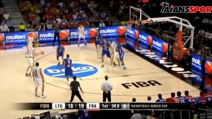 Fransa dünya 3.sü! Fransa 95-93 Litvanya