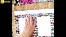 How to Make 5R double Frame from Recycled Paper