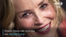 Sharon Stone hält Donald Trump für einen 