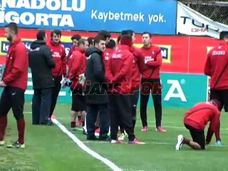 Trabzonspor 11 eksikle çalıştı!