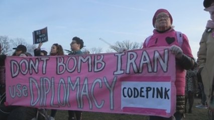 Activistas piden en EE.UU evitar la guerra con Irán