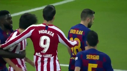 Joao Félix et Lionel Messi se sont chauffés !