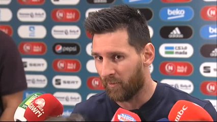 Messi: "Cometimos errores que nos llevaron a entregar el partido"