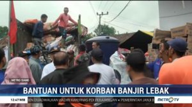 Partai NasDem Beri Bantuan untuk Korban Banjir Lebak