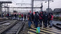 Marseille : la gare Saint-Charles bloquée par les grevistes