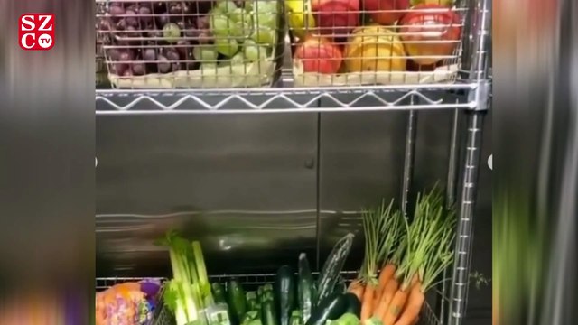 Kim Kardashian buzdolabı turu yaptı, sosyal medya aklını kaçırdı