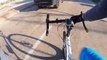 'Enjoy your dent': Shocking moment driver brake checks US cyclist sending them over the handlebars
