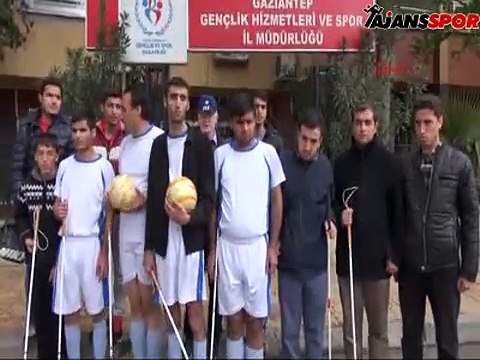 Engelli futbolculardan hükmen mağlubiyet tepkisi