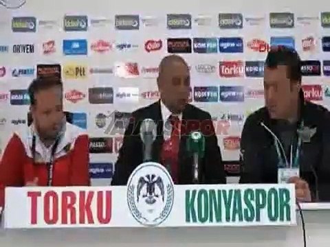 Torku Konyaspor-Akhisar Belediyespor maçının ardından açıklamalar
