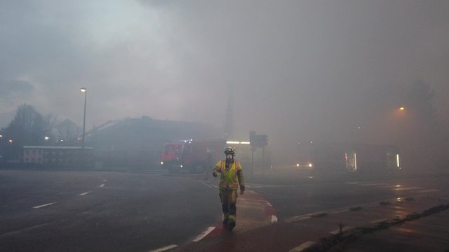 Incendie à Louvain-la-Neuve: confinement dans le parc scientifique en raison des fumées (vidéos)