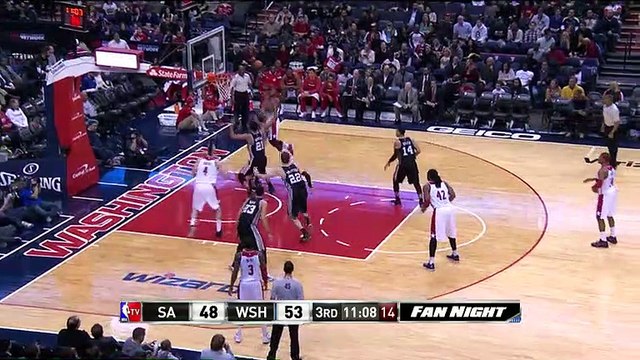 San Antonio Spurs 93-101 Washington Wizards