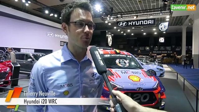 L'Avenir - Salon de l'auto de Bruxelles 2020 : ITRV Thierry Neuville