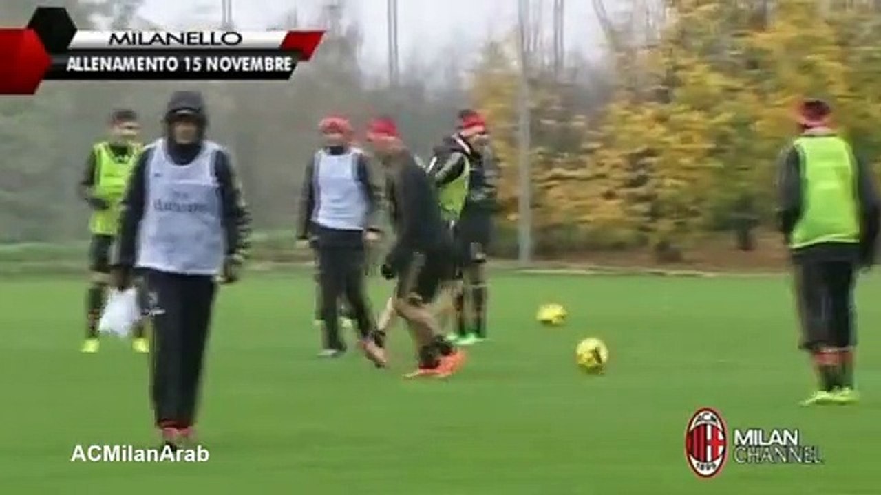 Milan idmanında Kaka şov!