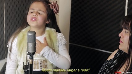 ESSA MENINA TEM UMA VOZ MUITO LINDA!!! Andressa Vyctória e Helia Freitas Não pare - (cover)