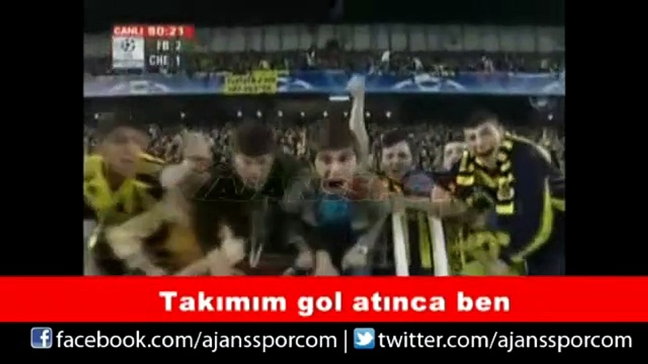 Takımım gol atınca ben - Gol yediğinde ben