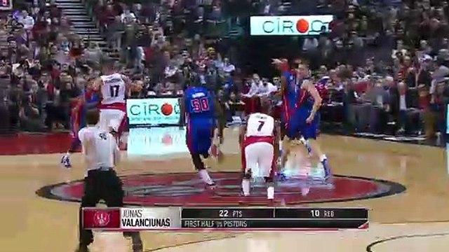 Detroit Pistons 114-111 Toronto Raptors