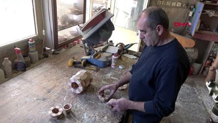 Tekirdağ ahşaptan yaptığı ürünlere bulgaristan'da yoğun talep