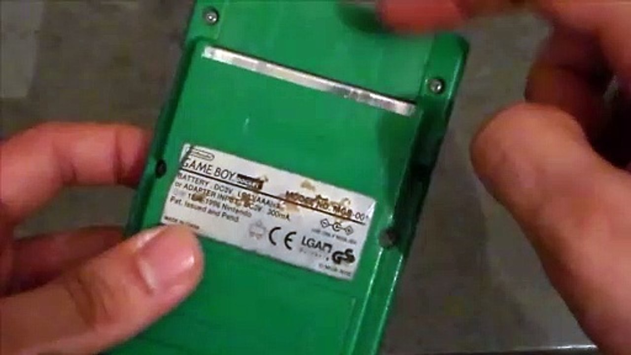 Présentation Game Boy Pocket