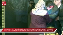 Diyarbakır'da bir aile daha, terör örgütünden kurtarılan evladına kavuştu