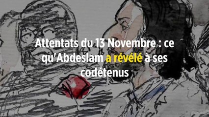 Attentats du 13 Novembre : ce qu'Abdeslam a révélé à ses codétenus