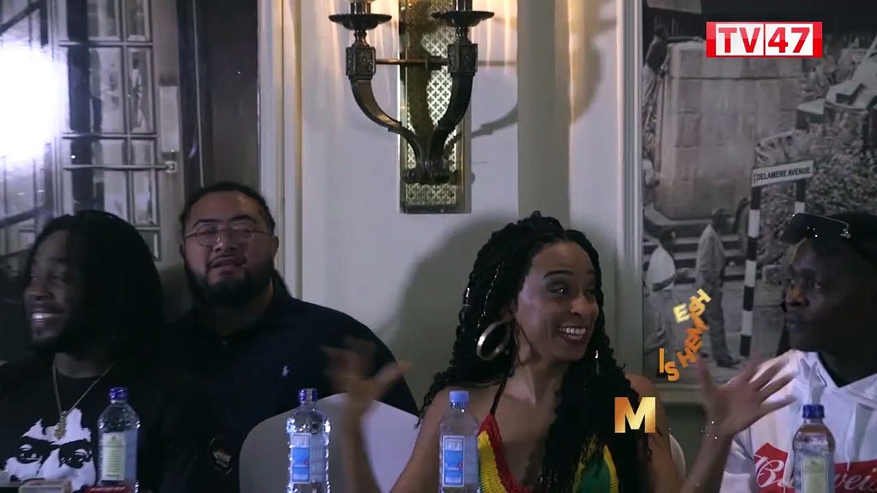 Alaine motivates her fans during the Tomorrow Leaders Event in Nairobi