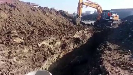 Lüleburgaz'da yapımı devam eden hastanede göçük meydana geldi: 2 yaralı