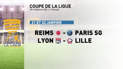 Le tirage au sort des 1/2 finales